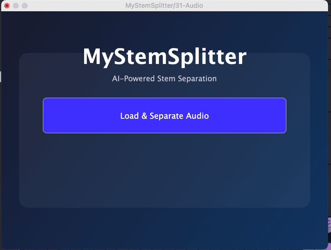 MyStemSplitter