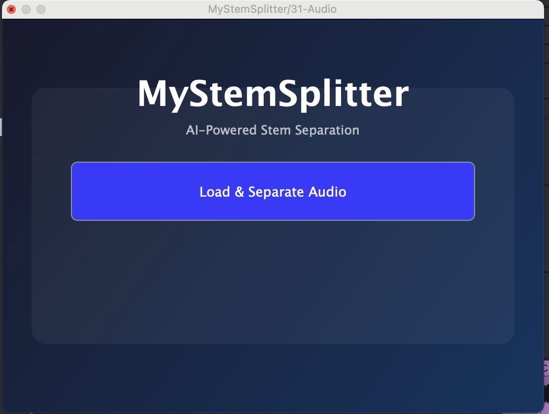 MyStemSplitter